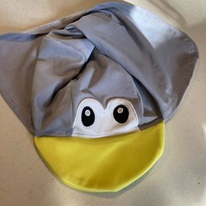 Toddler sun hat for pool or beach or yard protects neck